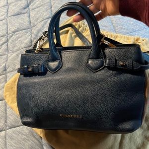 BURBERRY House Check Banner Derby Bag
